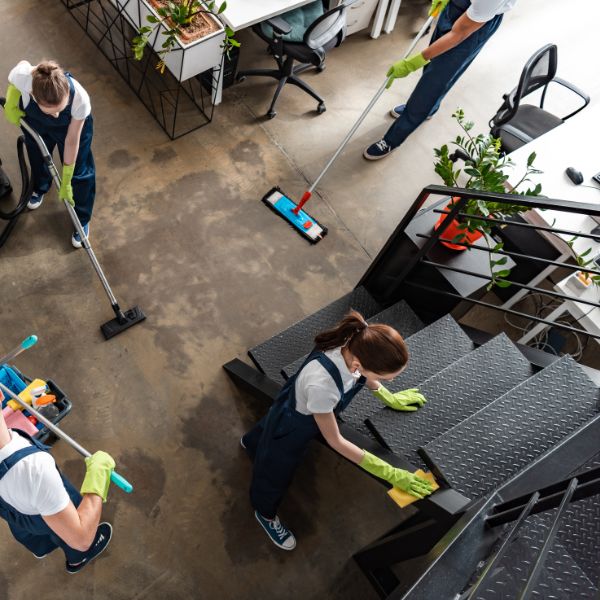 Stairwell Cleaning